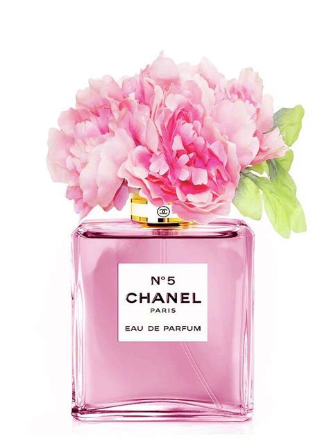 flowers in Chanel no 5